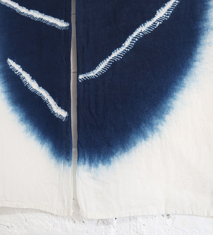 藍染 麻のれん 藍の葉 – AiAii