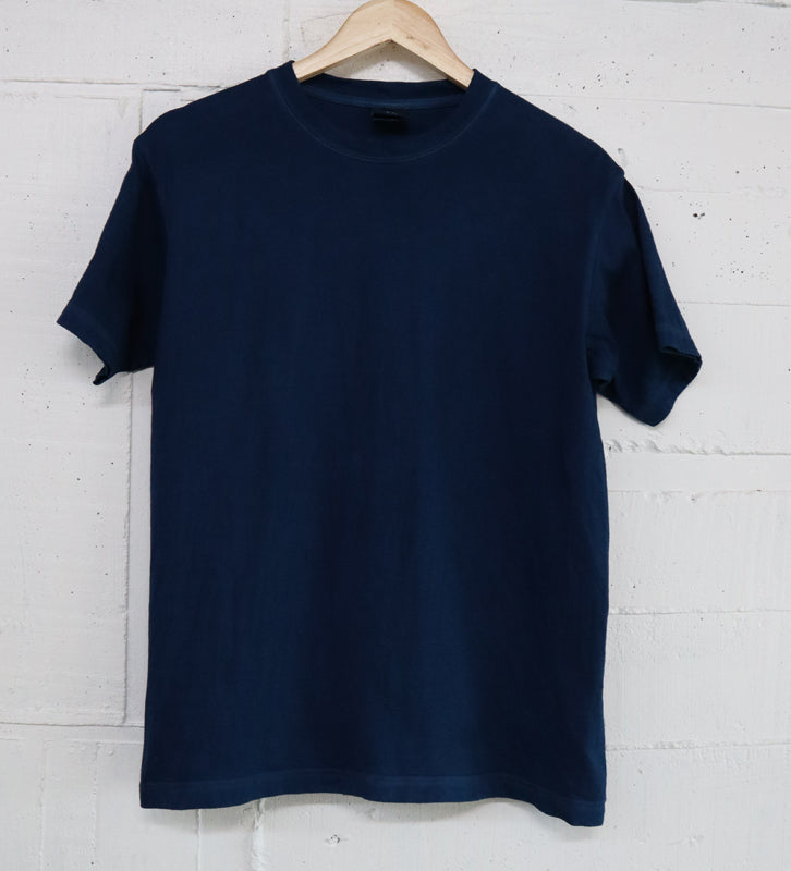 青と紺抽象デザインTシャツ PIGMENT DYE JAGUAR LOGO TEE｜CONVERSE TOKYO (コンバース